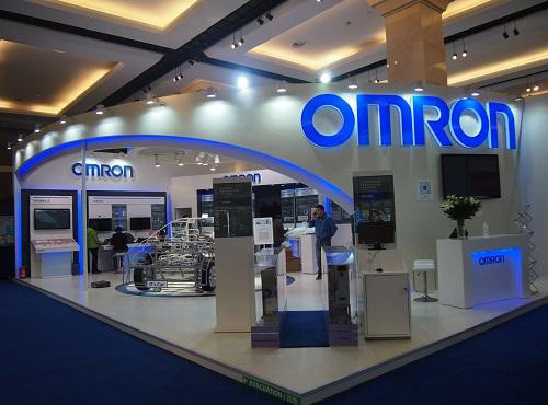 欧姆龙展会现场